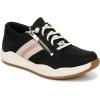 image:imageRyka Womens Carefree Zip Slip On SneakerBlack