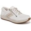 image:imageRyka Womens Carefree Zip Slip On SneakerWhite Alyssum