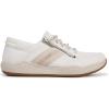 image:imageRyka Womens Carefree Zip Slip On SneakerWhite Alyssum