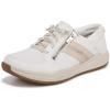 image:imageRyka Womens Carefree Zip Slip On SneakerWhite Alyssum