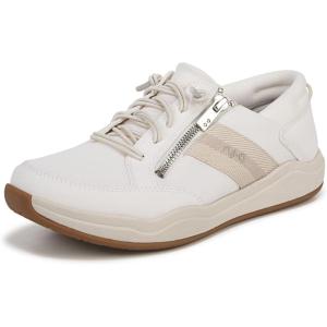 image:imageRyka Womens Carefree Zip Slip On SneakerWhite Alyssum