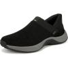 image:imageRyka Womens Encore Knit PlusBlack Knit Fabric