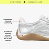 image:imageRyk Womens Era Lace Up Sneaker Casual Sneakers for Women Retro StyleSilver