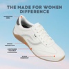 image:imageRyk Womens Era Lace Up Sneaker Casual Sneakers for Women Retro StyleWhiteBlack Dots