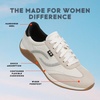 image:imageRyk Womens Era Lace Up Sneaker Casual Sneakers for Women Retro StyleWhitecap Beige