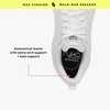 image:imageRyka Womens Rezorb Max Walking ShoeBright White Mesh Fabric