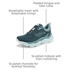 image:imageRyka Womens Rezorb Max Walking ShoeDark Sea Green