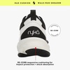 image:imageRyka Womens Rezorb Max Walking ShoeWhiteBlack