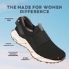image:imageRyk Womens Jumpstart Knit Slip On Sneaker Slip On Shoes for WomenBlack
