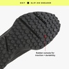 image:imageRyk Womens Jumpstart Knit Slip On Sneaker Slip On Shoes for WomenBlack Black Knit Fabric