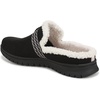image:imageRyka Womens SophieBlack Woven FabricFaux Fur