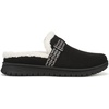 image:imageRyka Womens SophieBlack Woven FabricFaux Fur