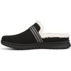 image:imageRyka Womens SophieBlack Woven FabricFaux Fur