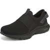 image:imageRyk Womens Jumpstart Knit Slip On Sneaker Slip On Shoes for WomenBlack Black Knit Fabric