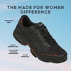 image:imageRyk Womens Devotion Plus 3 Walking Shoe Walking Shoes for WomenBlack Fabric