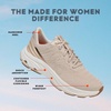 image:imageRyka Womens Devotoin X Max Walking ShoeBeige Tonal Metallic Mesh