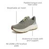 image:imageRyka Womens Devotoin X Max Walking ShoeVetiver Green Mesh Fabric